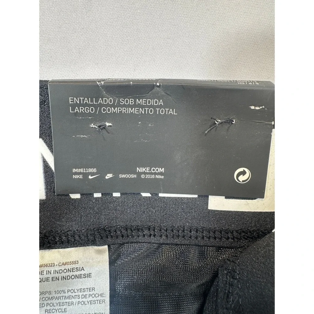 Nike Vapor Pro Boys Baseball Pants Black Full Length 747237-010 Youth Small NWT